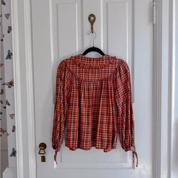 Doen Billie plaid top - Picture 6 of 11